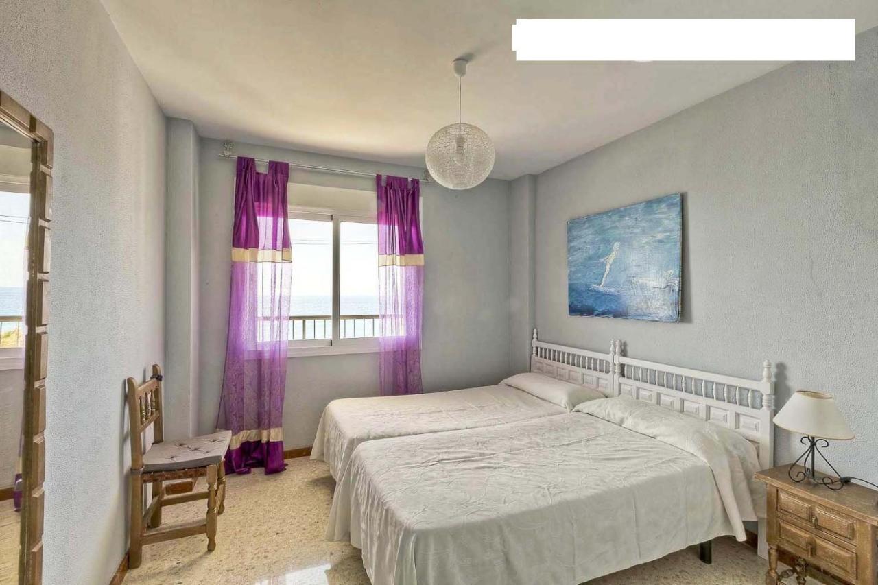 Precioso Apartamento Frontal Al Mar Nerja Exteriör bild
